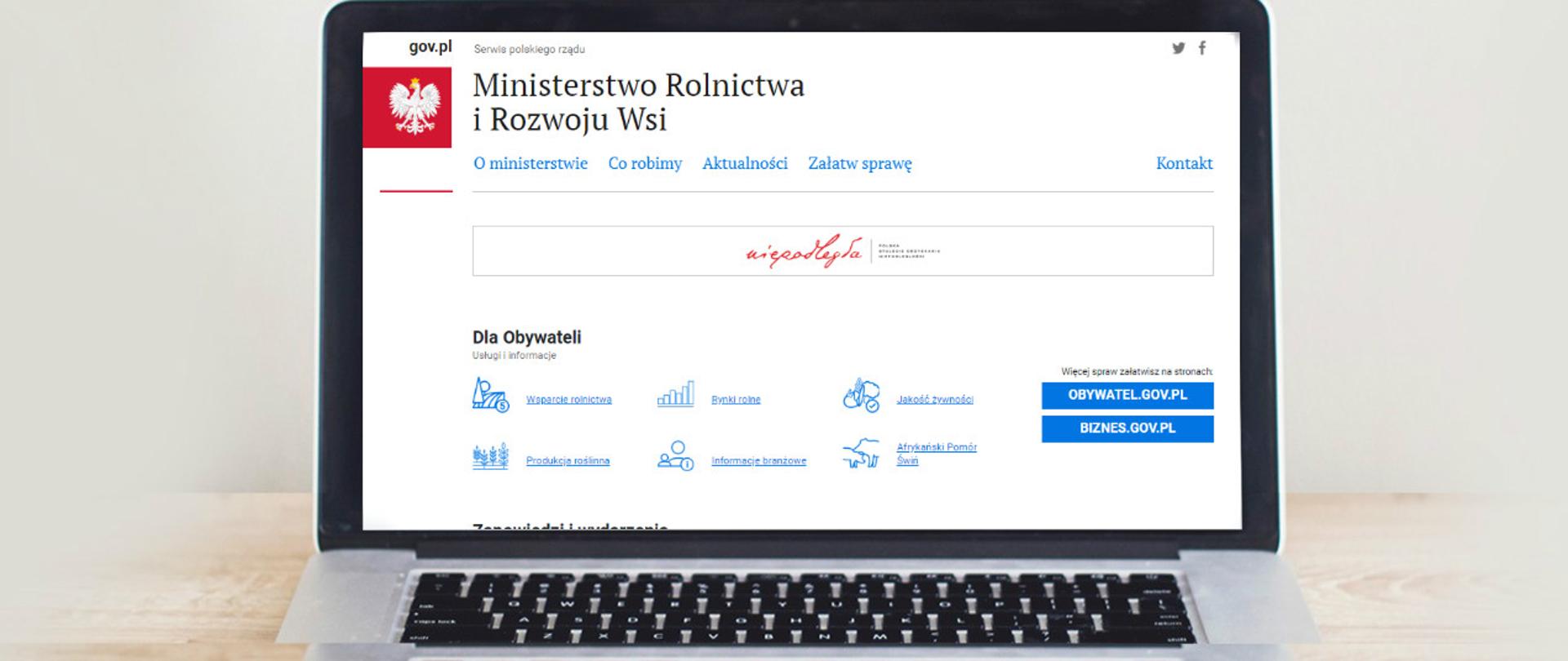 Ministerstwo Rolnictwa i Rozwoju Wsi