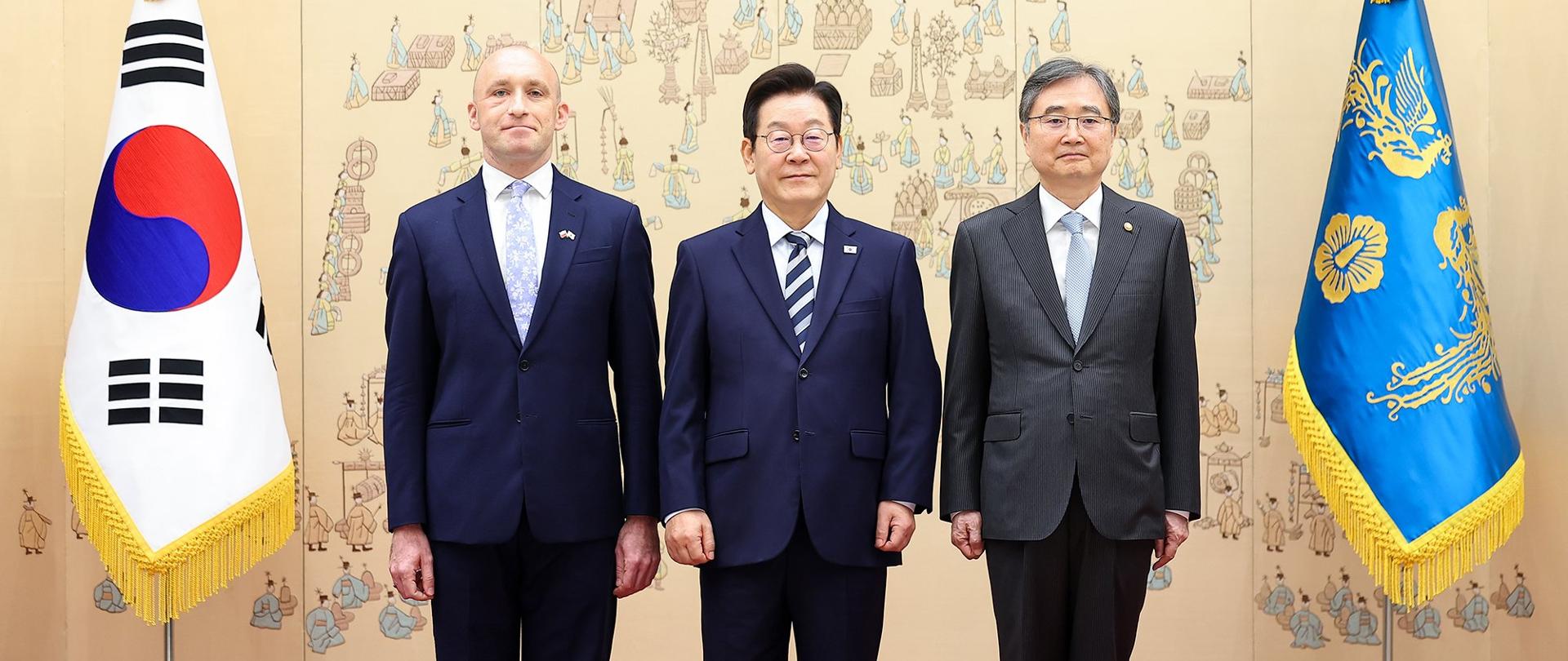 Złożenie listów uwierzytelniających przez nowego Ambasadora RP w Republice Korei
