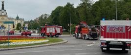 4 maja - przejazd kolumny pojazdów pożarniczych z okazji Dnia Strażaka
