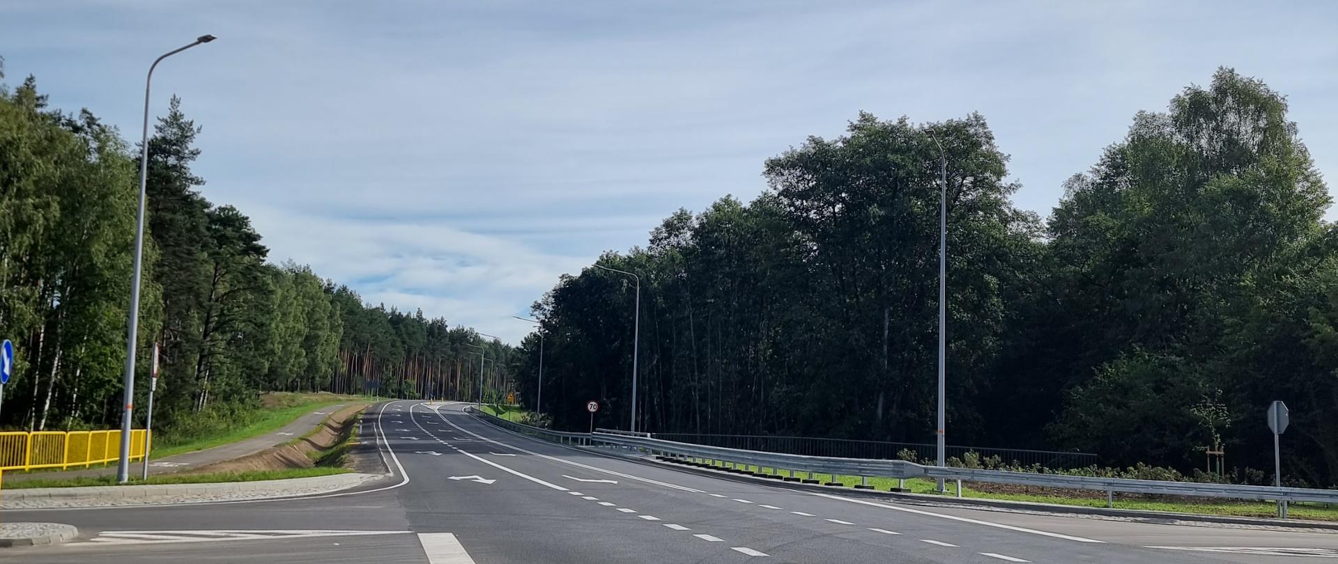 DK22 granica województwa - Buszkowo