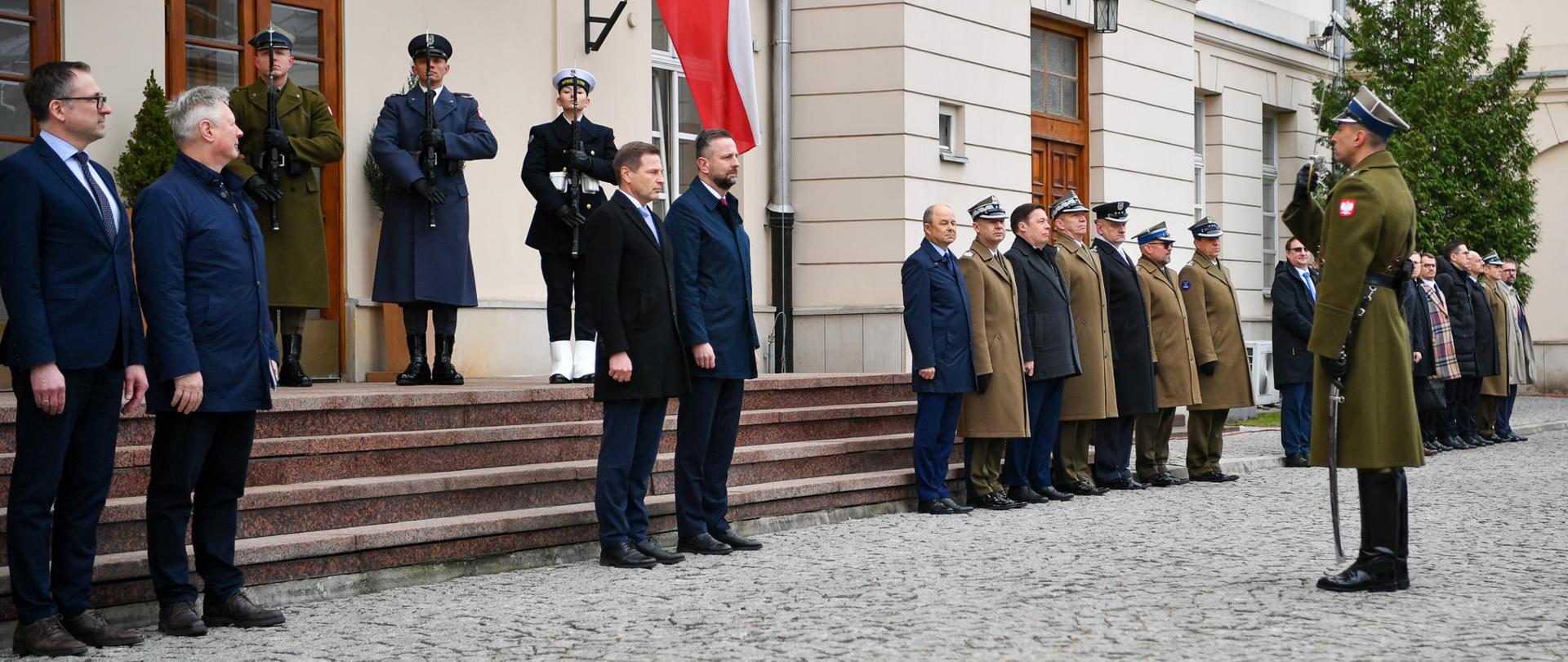 27 marca 2026 r. w Warszawie Władysław Kosiniak-Kamysz, wicepremier - minister obrony narodowej spotkał się z Hanno Pevkurem, ministrem obrony Estonii. Fot. plut. Wojciech Król/MON