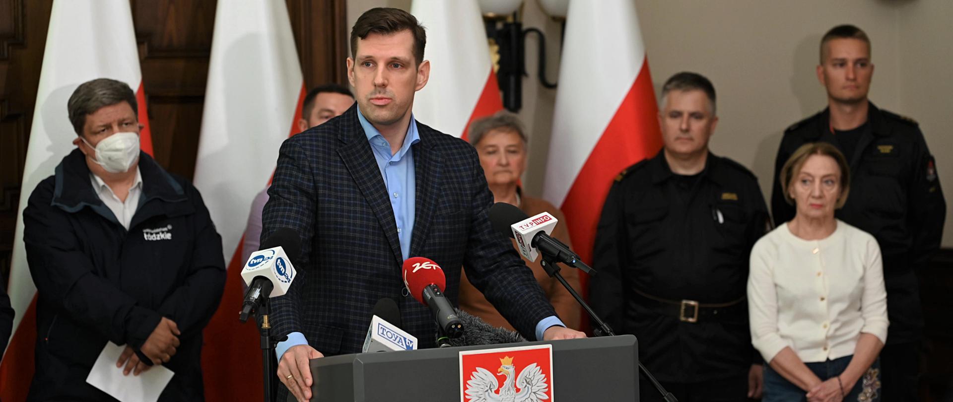 Ustalenia Wojewódzkiego Zespołu Zarządzania Kryzysowego dotyczące zjawiska śniętych ryb na rzece Ner