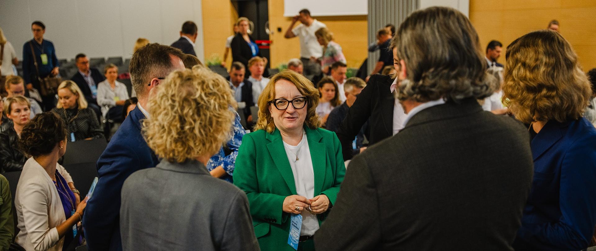 Prezes Wód Polskich Joanna Kopczyńska na konferencji Zielona Retencja 2025