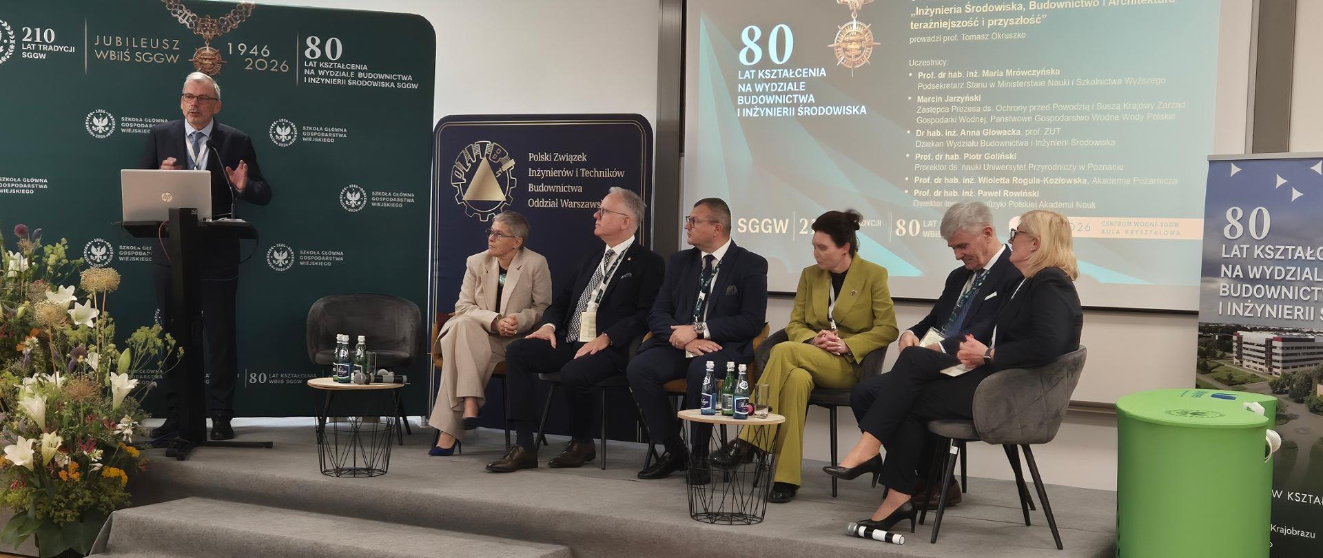 80 lat kształcenia na Wydziale Budownictwa i Inżynierii Środowiska (fot. SGGW) 