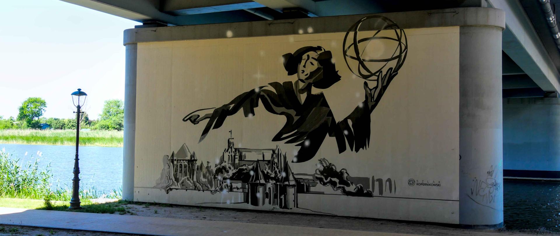 Mural Mikołaja Kopernika