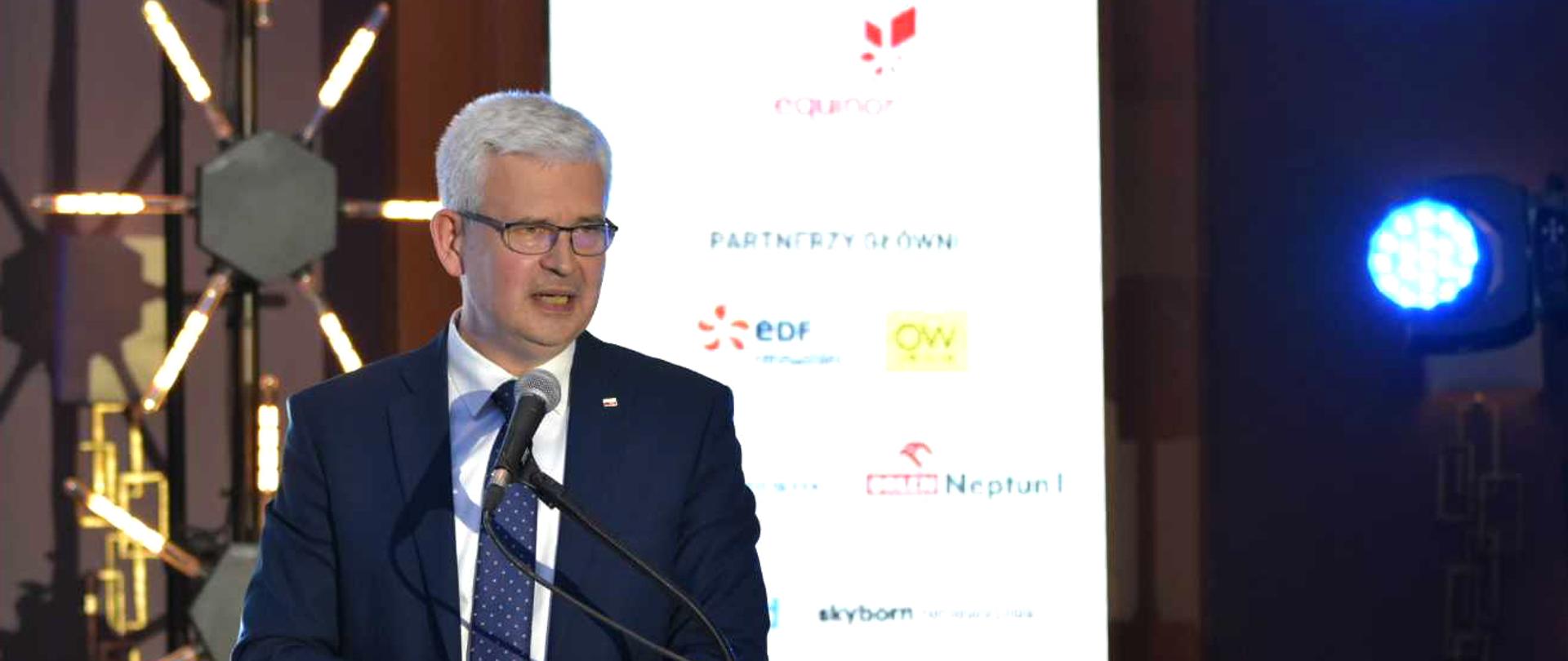 Wiceminister Ireneusz Zyska na konferencji PSEW