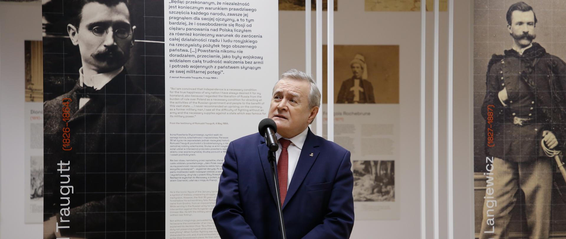 „Twarze Powstania Styczniowego” – wystawa inaugurująca działalność galerii „Okno na kulturę”, fot. Danuta Matloch