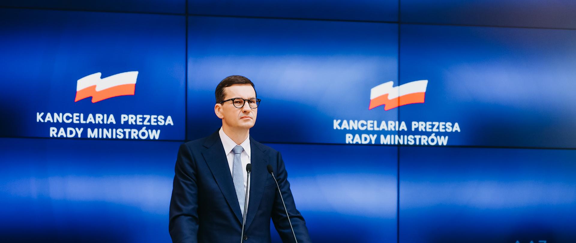 Premier Mateusz Morawiecki.