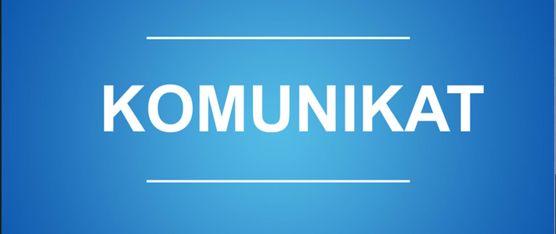 komunikat