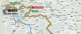 Przebieg trasy 78. wyścigu Tour de Pologne