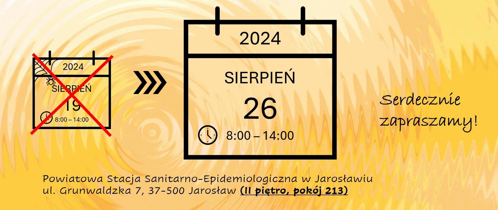 zmiana terminu dni otwartych informacji o szczepieniach