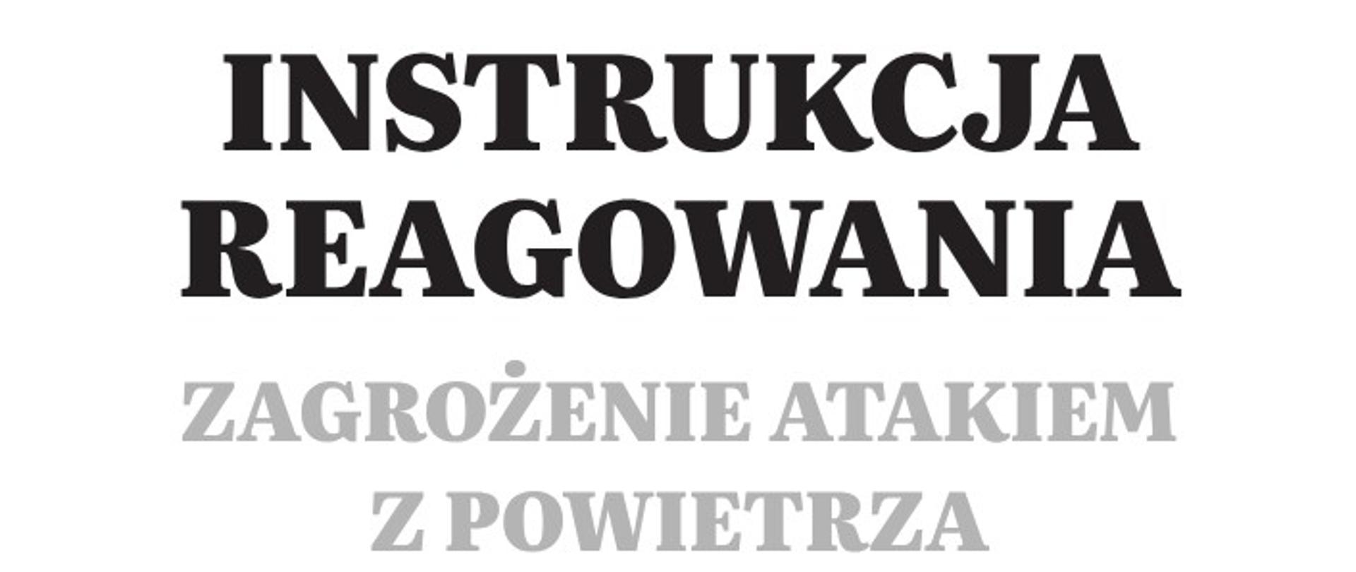 instrukcja reagowania - 1