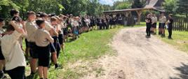 Kontrola obozów harcerskich na terenie powiatu włocławskiego - 07.07.2022 r.