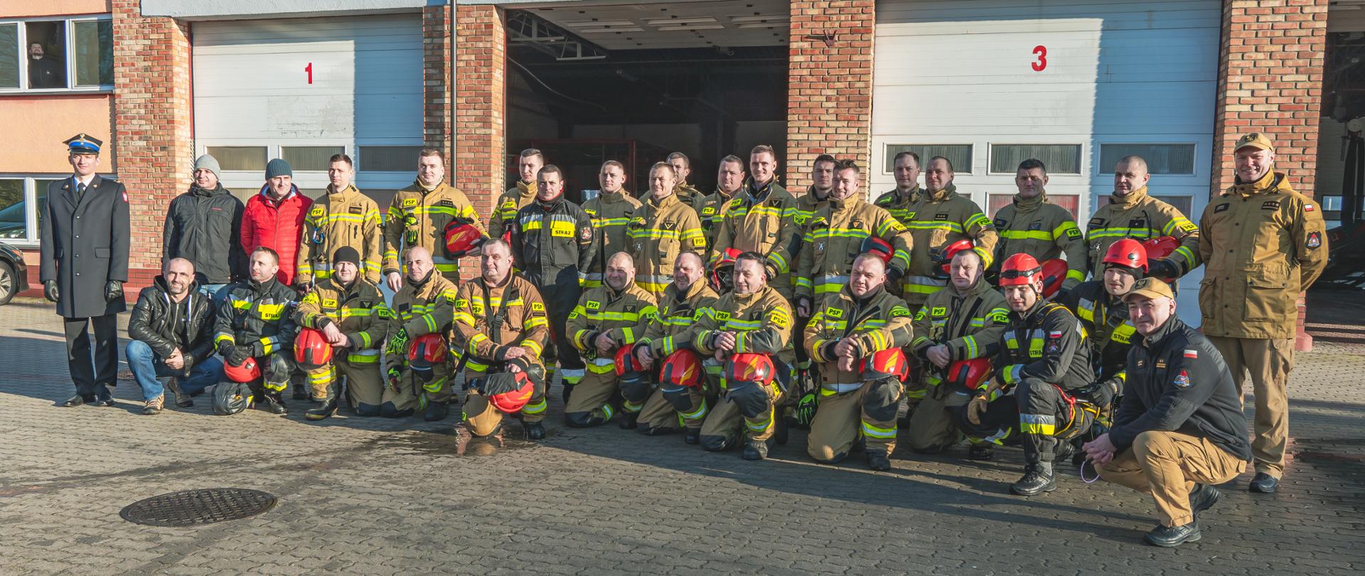 Pożegnanie ze służbą st.ogn. Mariusza Tomczaka