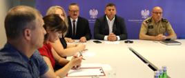 Wideokonferencja z MSWiA