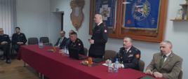 Narada roczna w KP PSP Nowy Targ