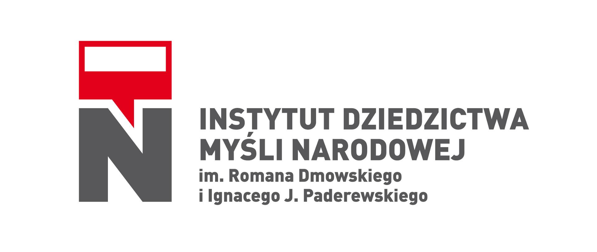 Instytut Dziedzictwa Myśli Narodowej im. Romana Dmowskiego i Ignacego Jana Paderewskiego - logo