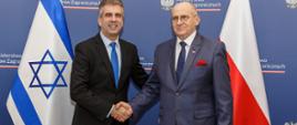 Spotkanie szefów dyplomacji Polski i Izraela