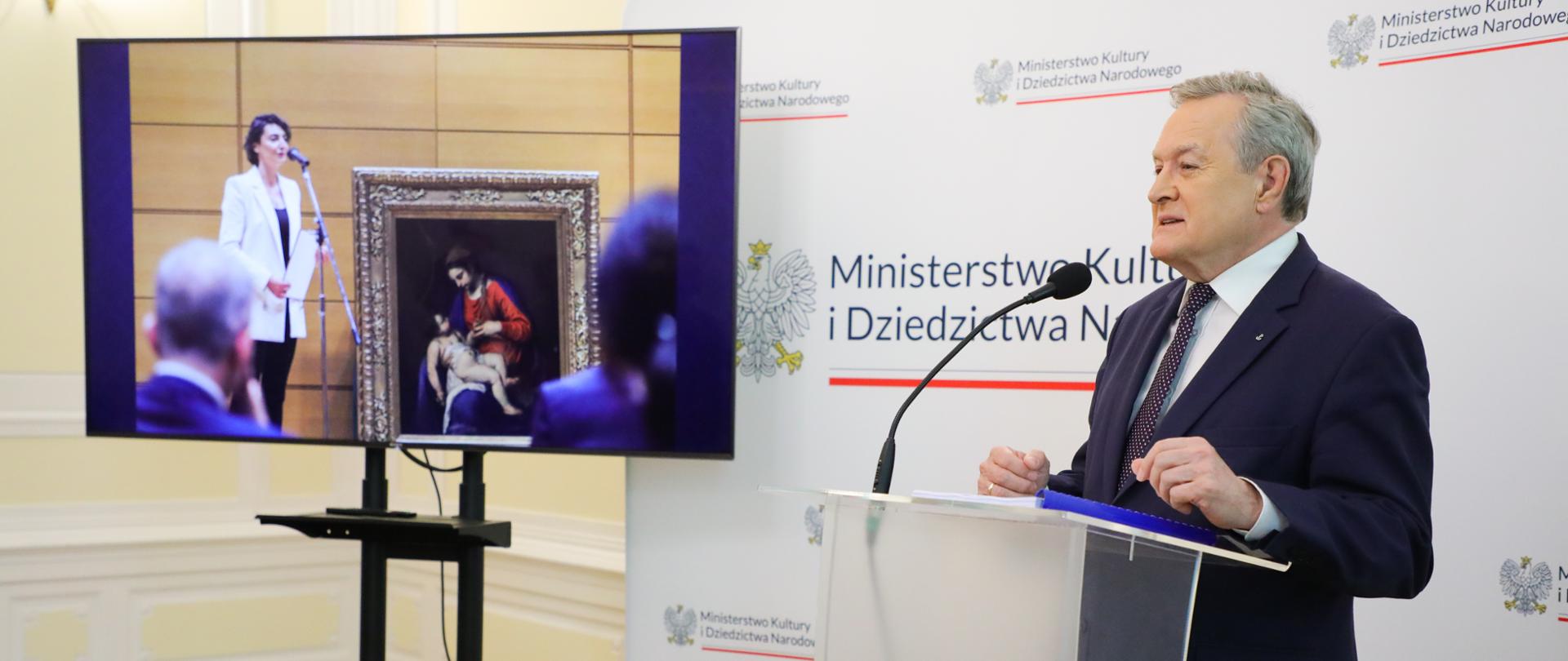 „Madonna z Dzieciątkiem” – polska strata wojenna z kolekcji Lubomirskich odnaleziona w Japonii, fot. Danuta Matloch