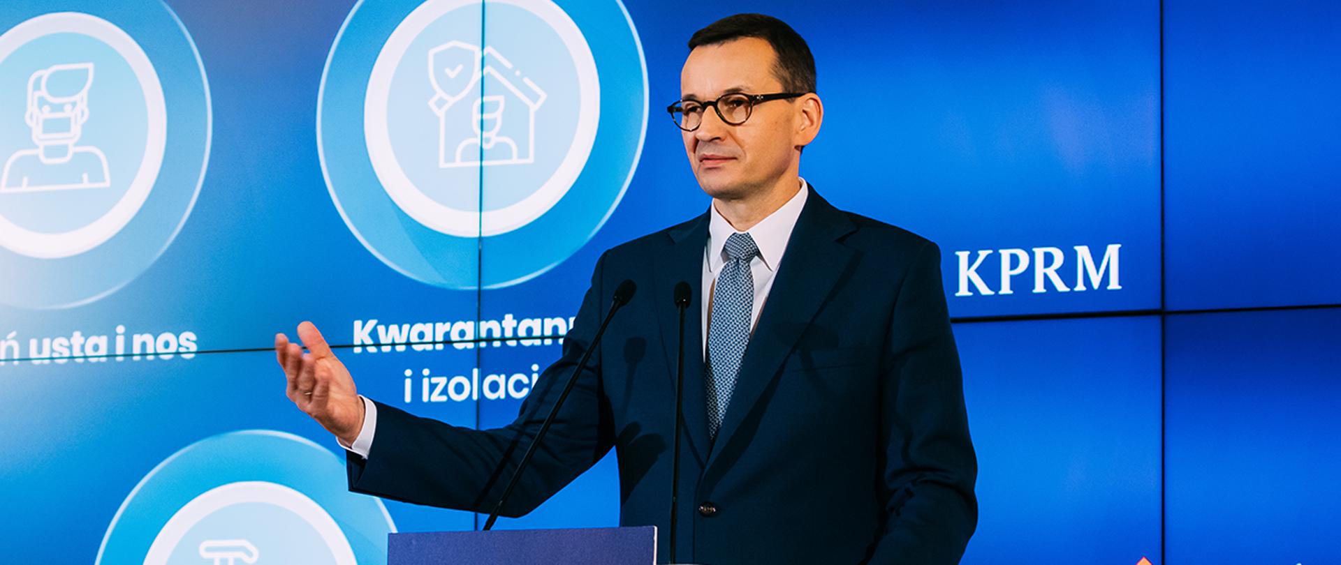 Premier Mateusz Morawiecki.