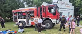 Udział strażaków podczas dwóch pikników w Sandomierzu