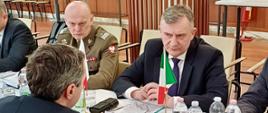 Spotkanie wiceministra P. Bejdy z podsekretarzem stanu Matteo Perego di Cremnago