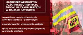 25 mln zł dotacji dla Młodzieżowych Drużyn Pożarniczych Ochotniczych Straży Pożarnych - konferencja prasowa