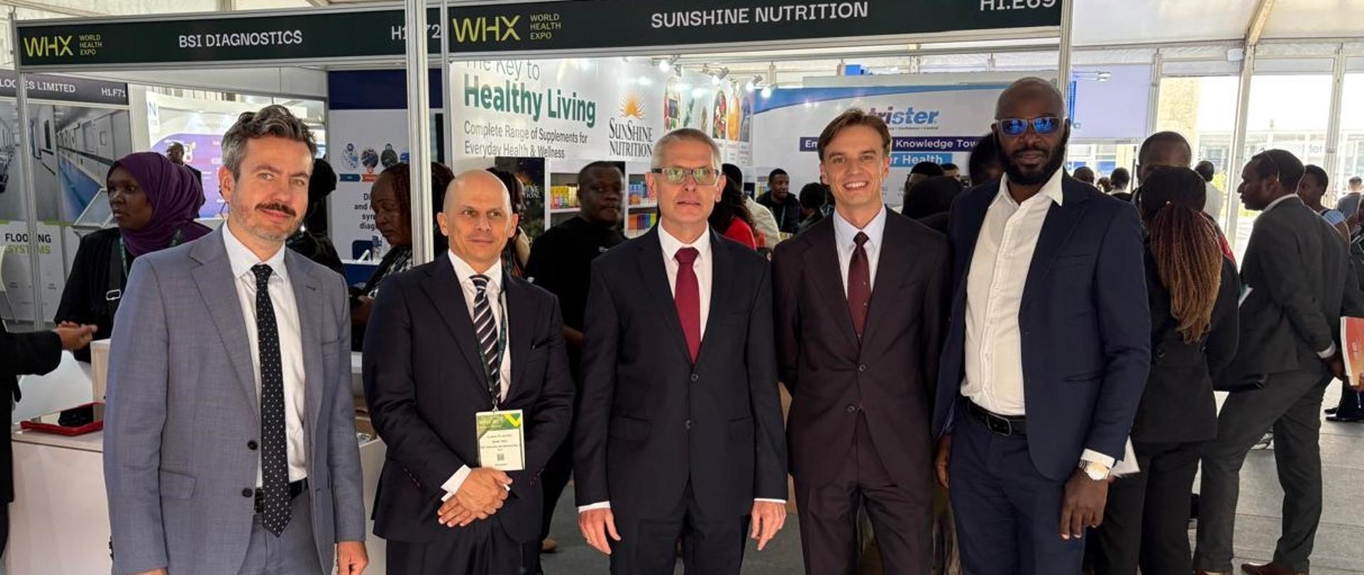 Polish companies at the World Health Expo in Nairobi