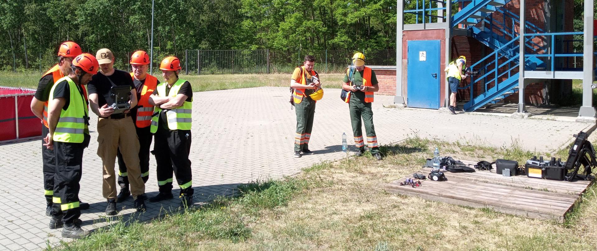 Ćwiczenia zgrywające SA PSP Poznań z MPK Poznań