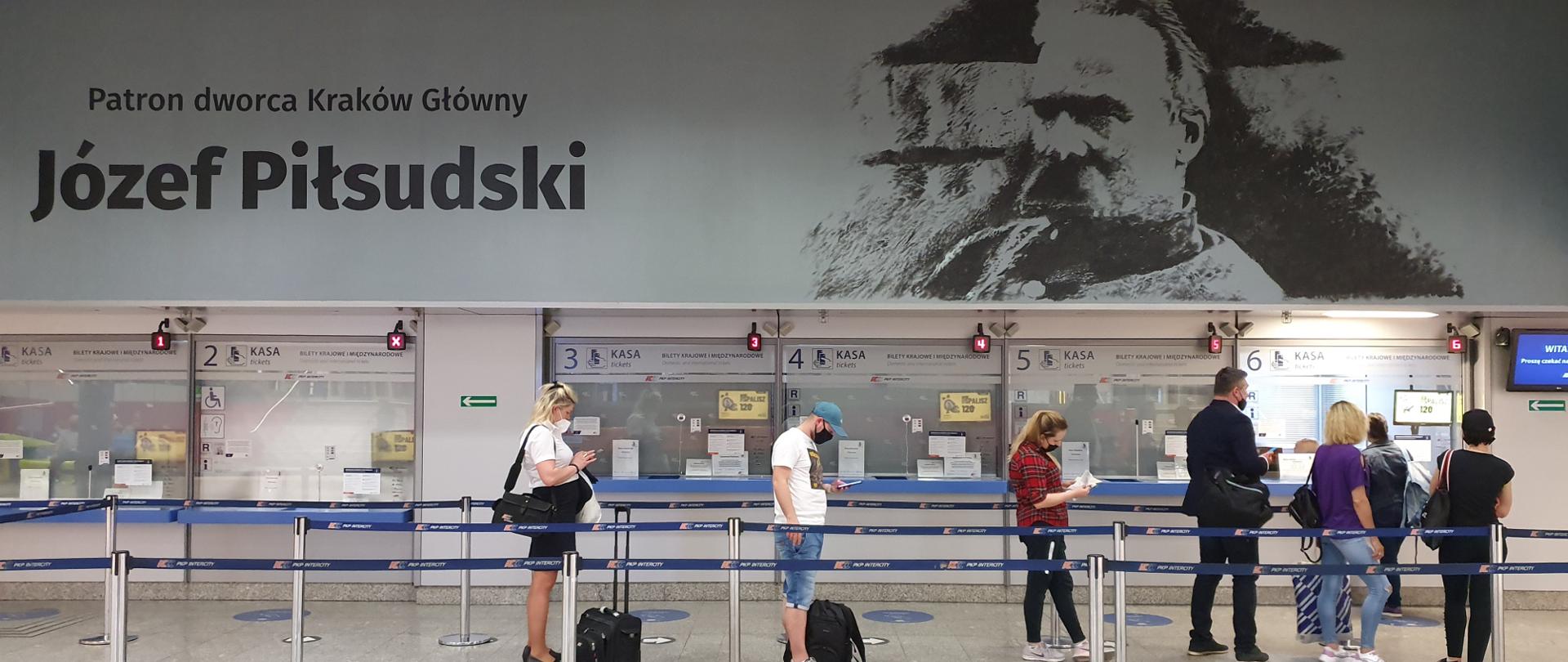Józef Piłsudski patronem dworca Kraków Główny
