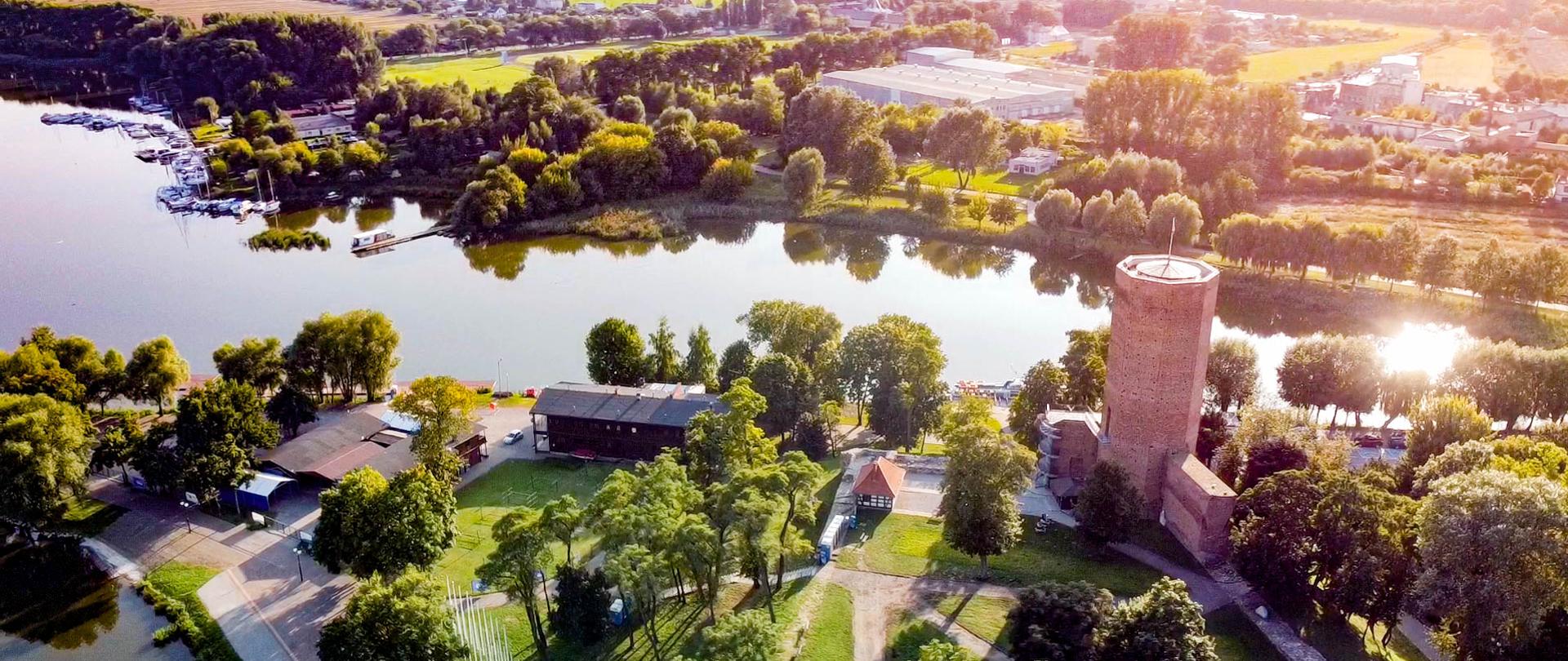 Widok z góry: Mysia Wieża 