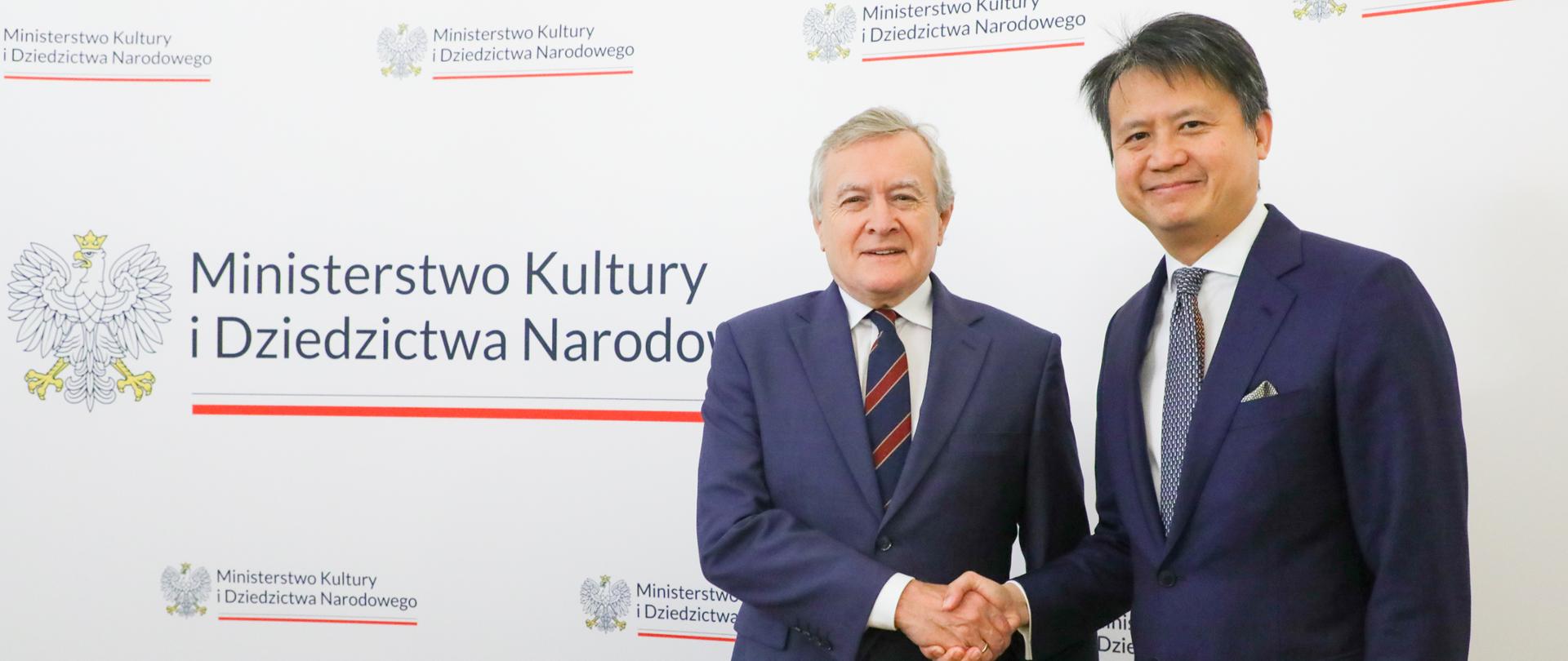 Spotkanie ministra kultury i dziedzictwa narodowego z dyrektorem generalnym Światowej Organizacji Własności Intelektualnej, fot. Danuta Matloch