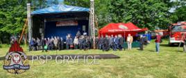 Na zdjęciu goście Powiatowych Obchodów Dnia Strażaka
