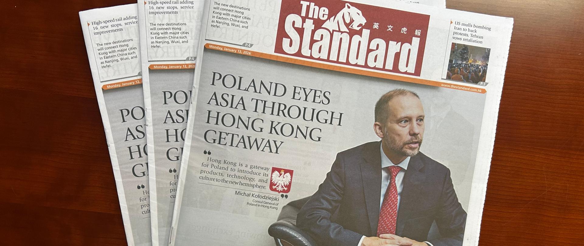KG Michał Kołodziejski w The Standard