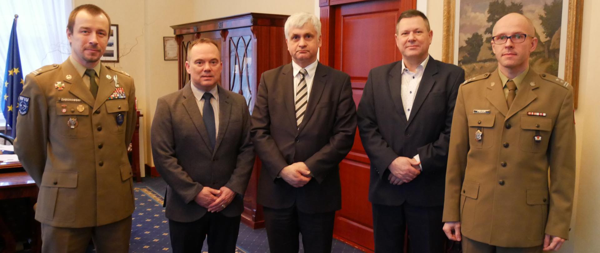 Spotkanie z przedstawicielem armii amerykańskiej