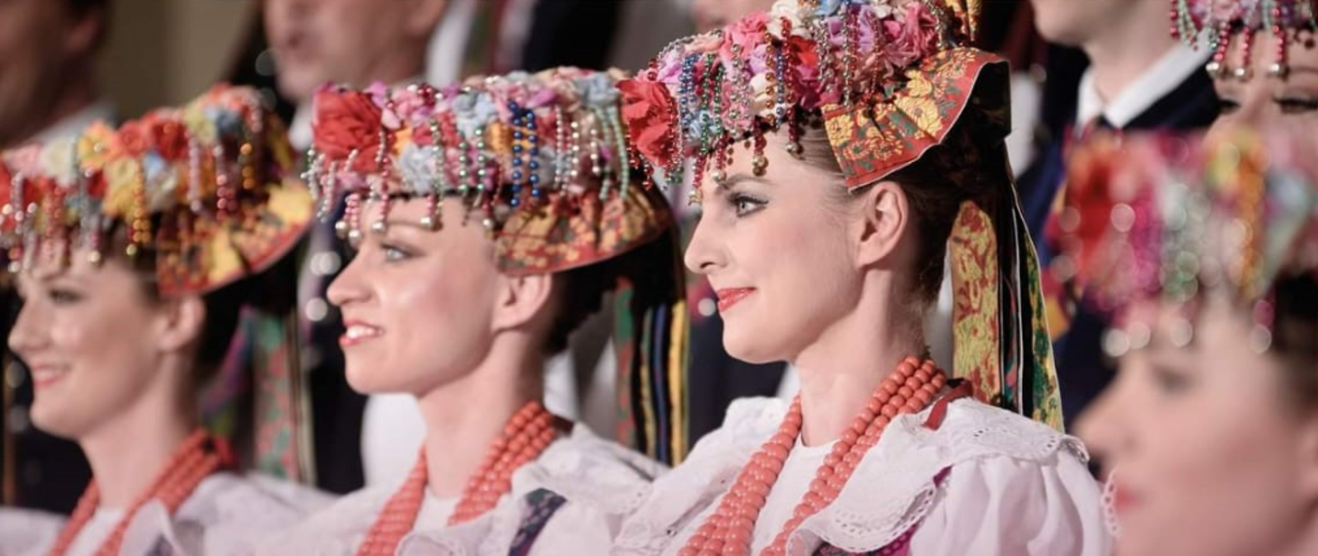 Plakat informujący o koncercie Zespołu Śląsk 