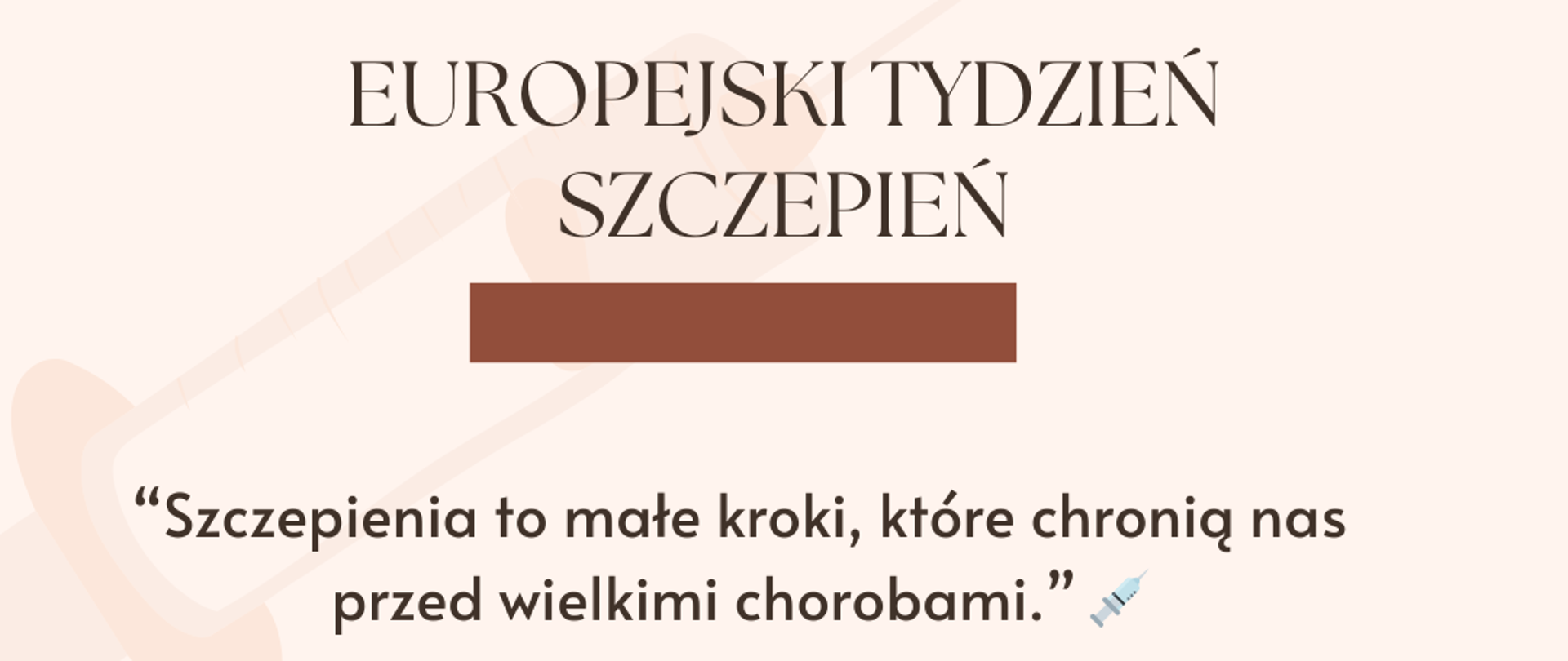 Europejski tydzień szczepień