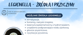 LEGIONELLA - ŹRÓDŁA I PRZYCZYNY