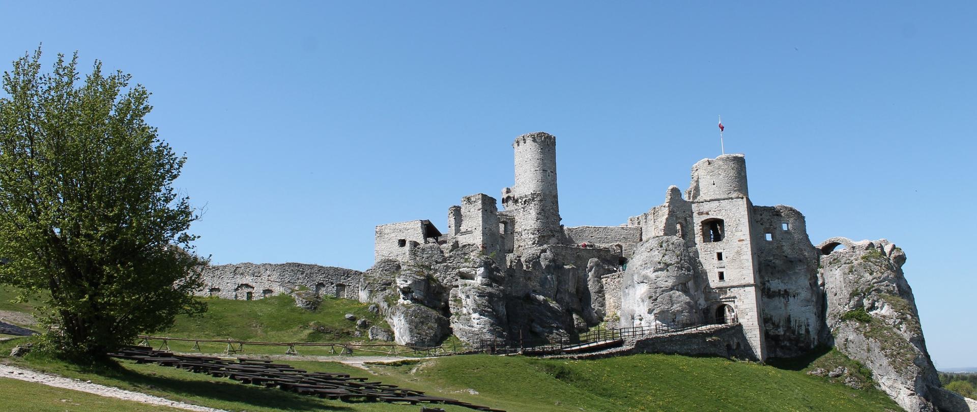 Świadectwo historii zaklęte w kamieniu, fot. Zamek Ogrodzieniec 