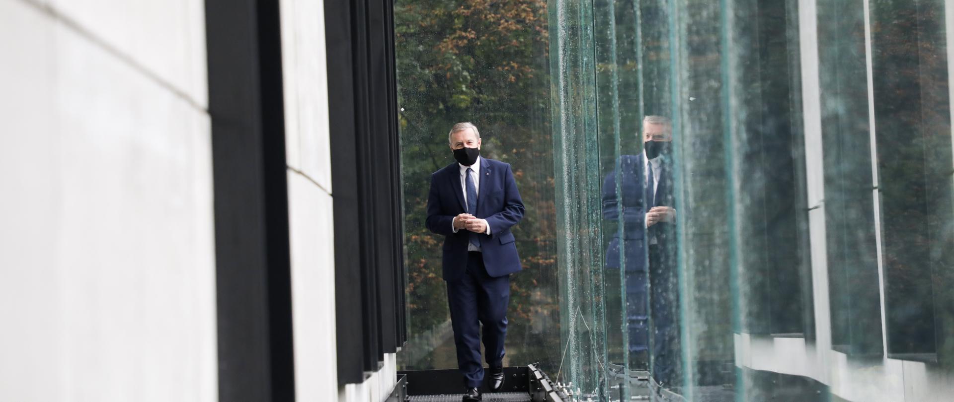 Minister kultury odwiedził nowo wybudowane Archiwum Narodowe w Krakowie, fot Danuta Matloch