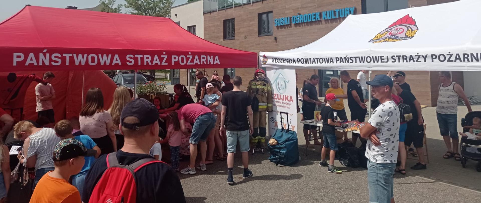 Stoisko Państwowej Straży Pożarnej