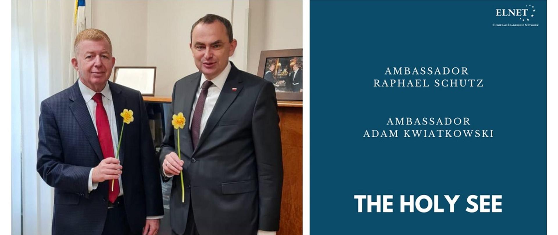 Ambasciatori di Polonia e di Israele presso la Santa Sede