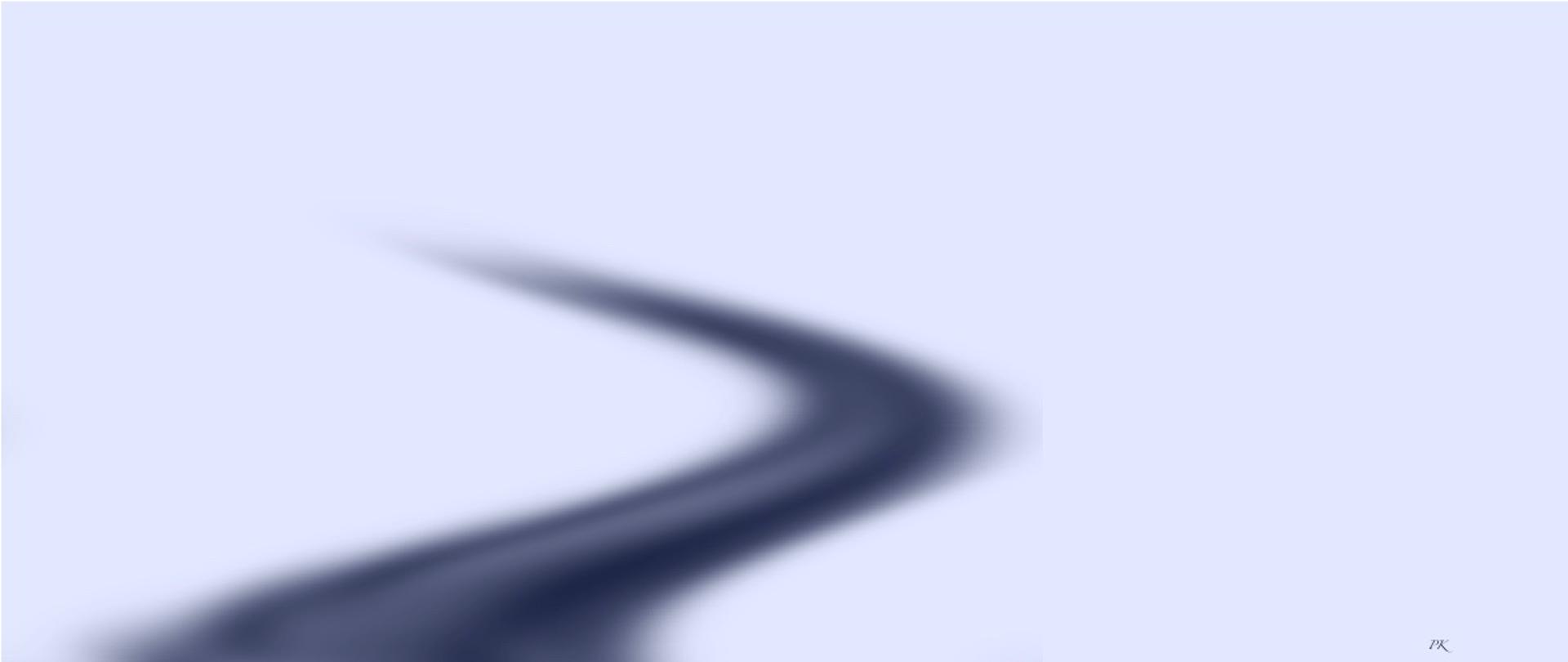 ciemna smuga na niebieskim tle