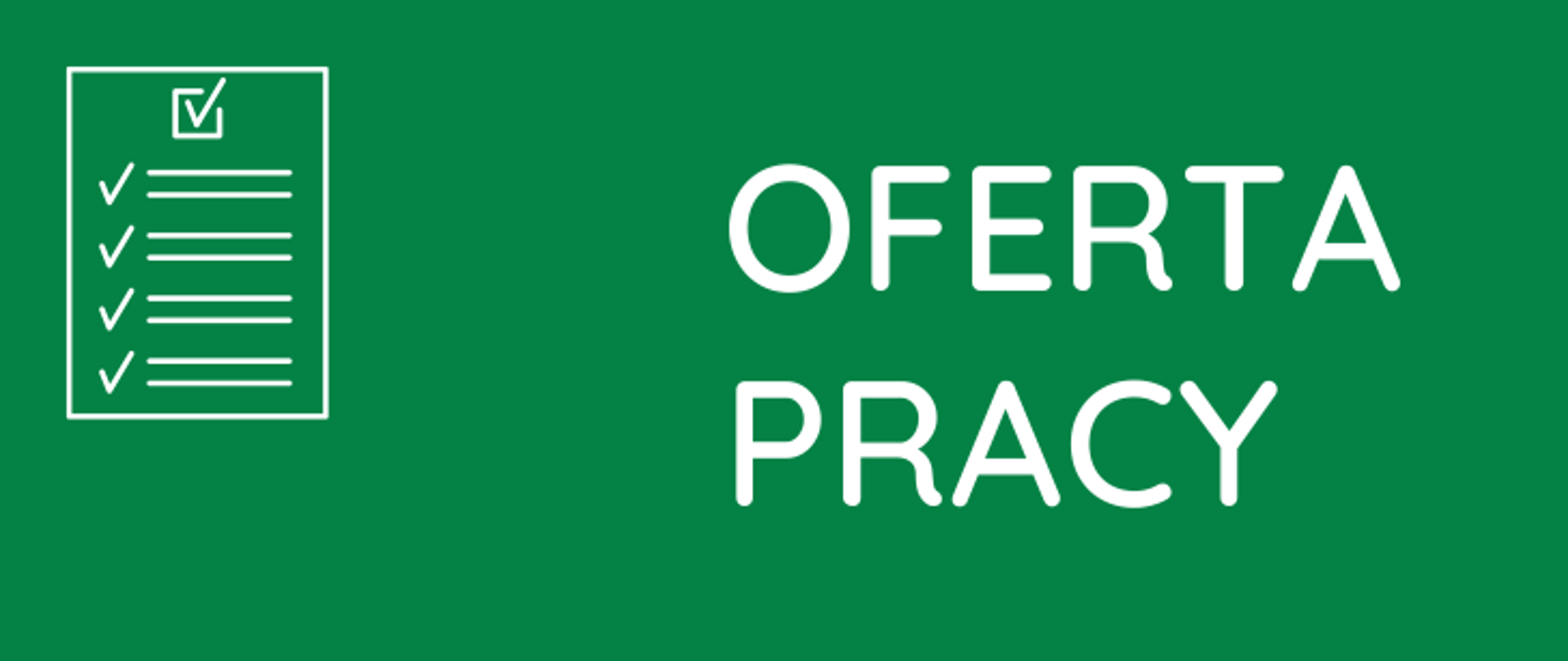 Baner oferta pracy