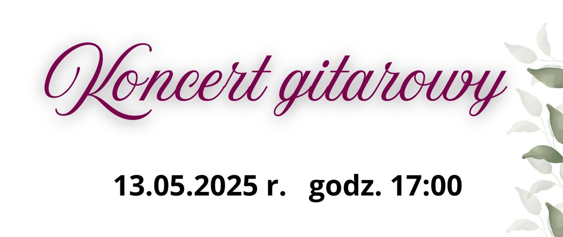 koncert gitarowy