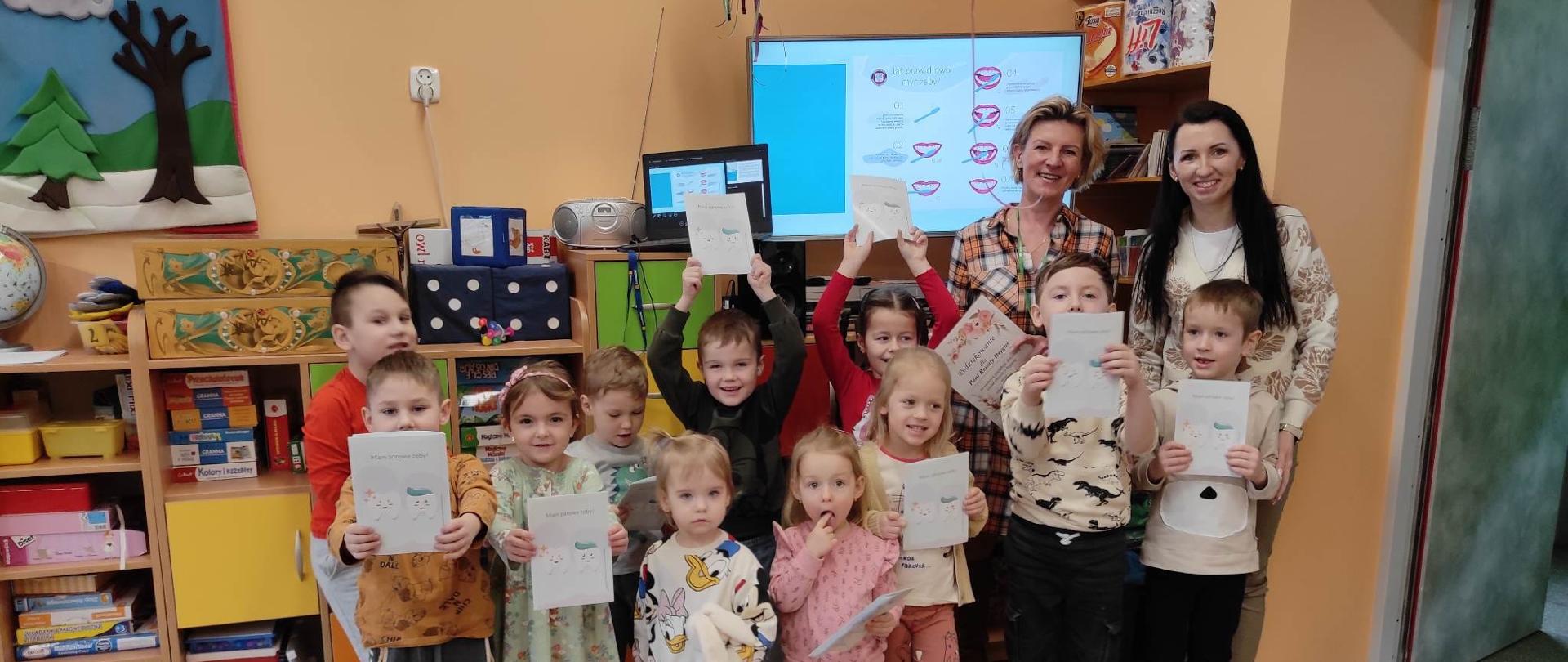 "Światowy Dzień Zdrowia Jamy Ustnej" - prelekcja skierowana do dzieci przedszkolnych oraz klas pierwszych szkół powiatu krotoszyńskiego - zdjęcie 3