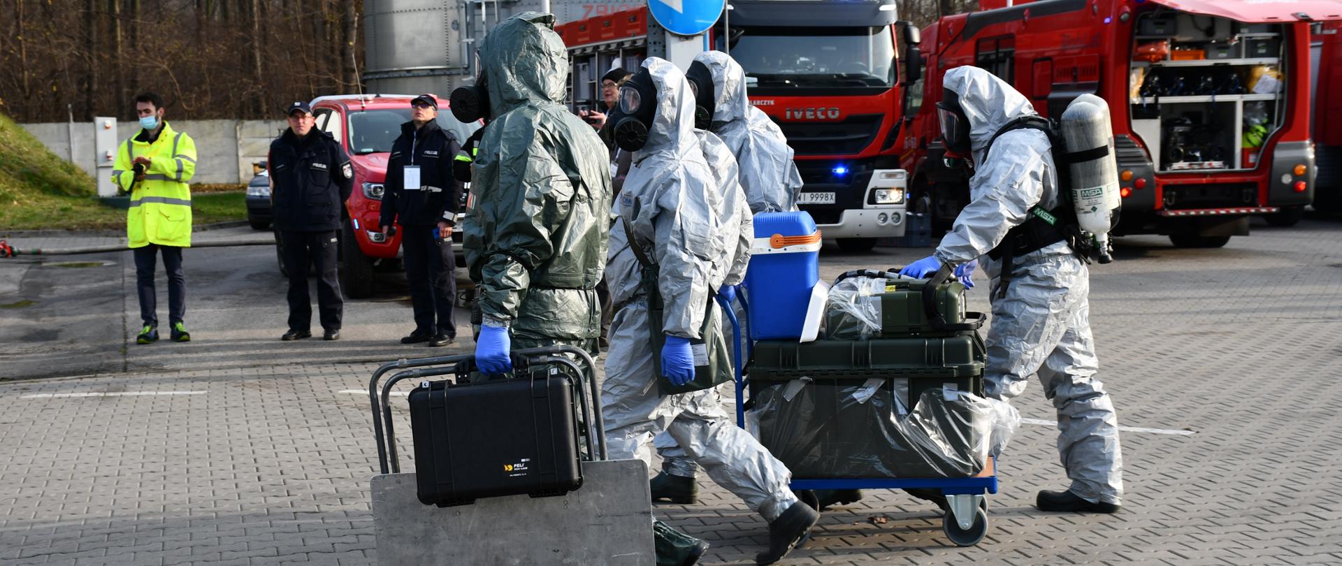 Ćwiczenie Krajowego Systemu Wykrywania Skażeń i Alarmowania pod kryptonimem PATROL-21