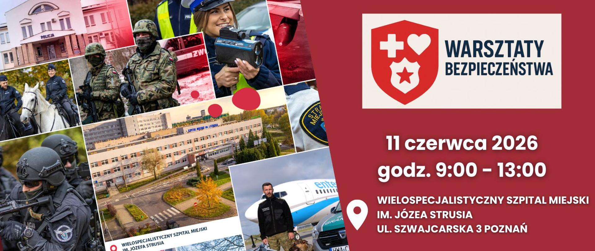 Graficzny banner promocyjny, zawierający tytuł, termin oraz miejsce wydarzenia. Poniżej logotypy wszystkich uczestników. Ponadto grafika zawiera kolaż zdjęć różnych instytucji.