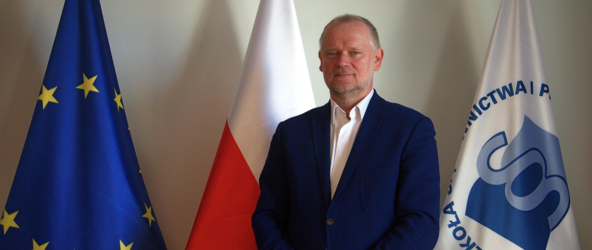 Nowy zastępca Dyrektora Krajowej Szkoły Sądownictwa i Prokuratury Janusz A. Śliwa, fot. KSSiP