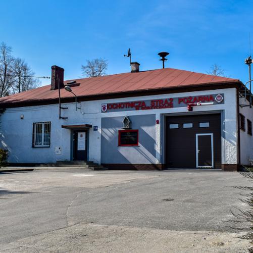 Zdjęcie prezentuje budynek jednostki OSP Gorzyczki